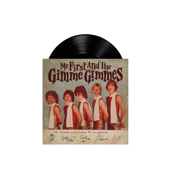 Me First And The Gimme Gimmes - Most People I Know Think That I'm Crazy 7" (Black Vinyl) - Signed