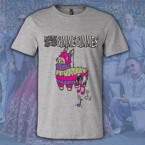 Me First and The Gimme Gimmes - ¡Blow it…at Madison's Quinceañera! T-Shirt (Grey Marle)