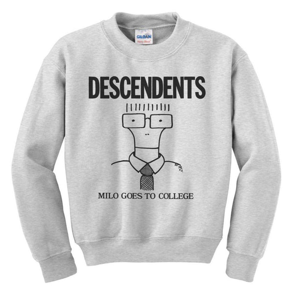 Descendents - Milo Goes To College Crewneck (Grey)