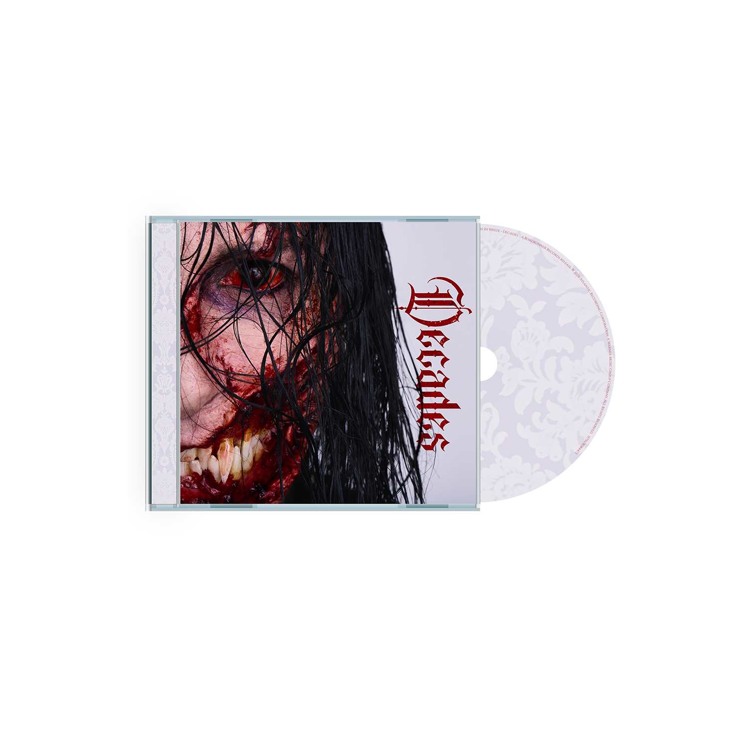 Motionless In White - Decades Light Cover Variant CD (Chris Cover)