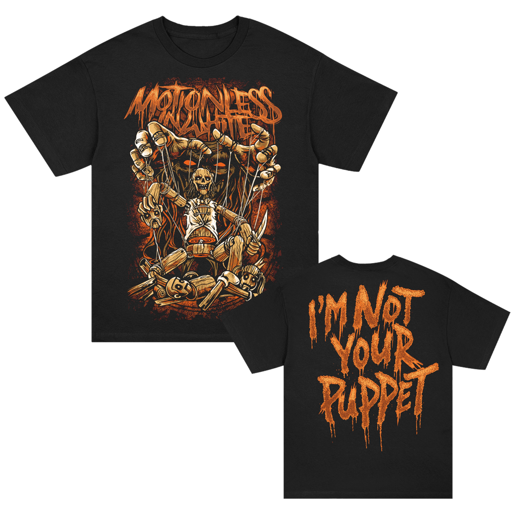 Motionless In White - Puppets Throwback Tee (Black)