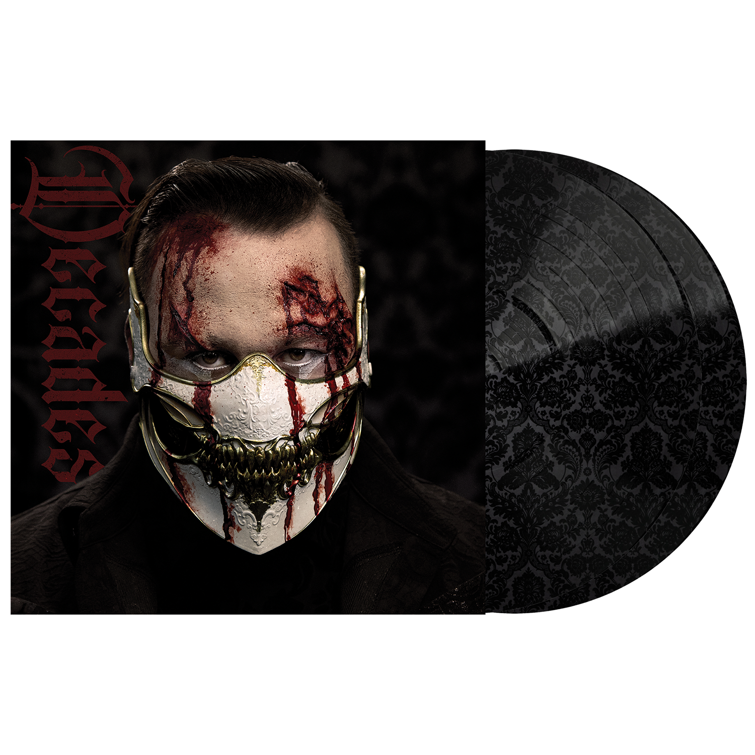 Motionless In White - Decades Dark Cover Variant Damask Pic 2xLP (Ryan Cover)