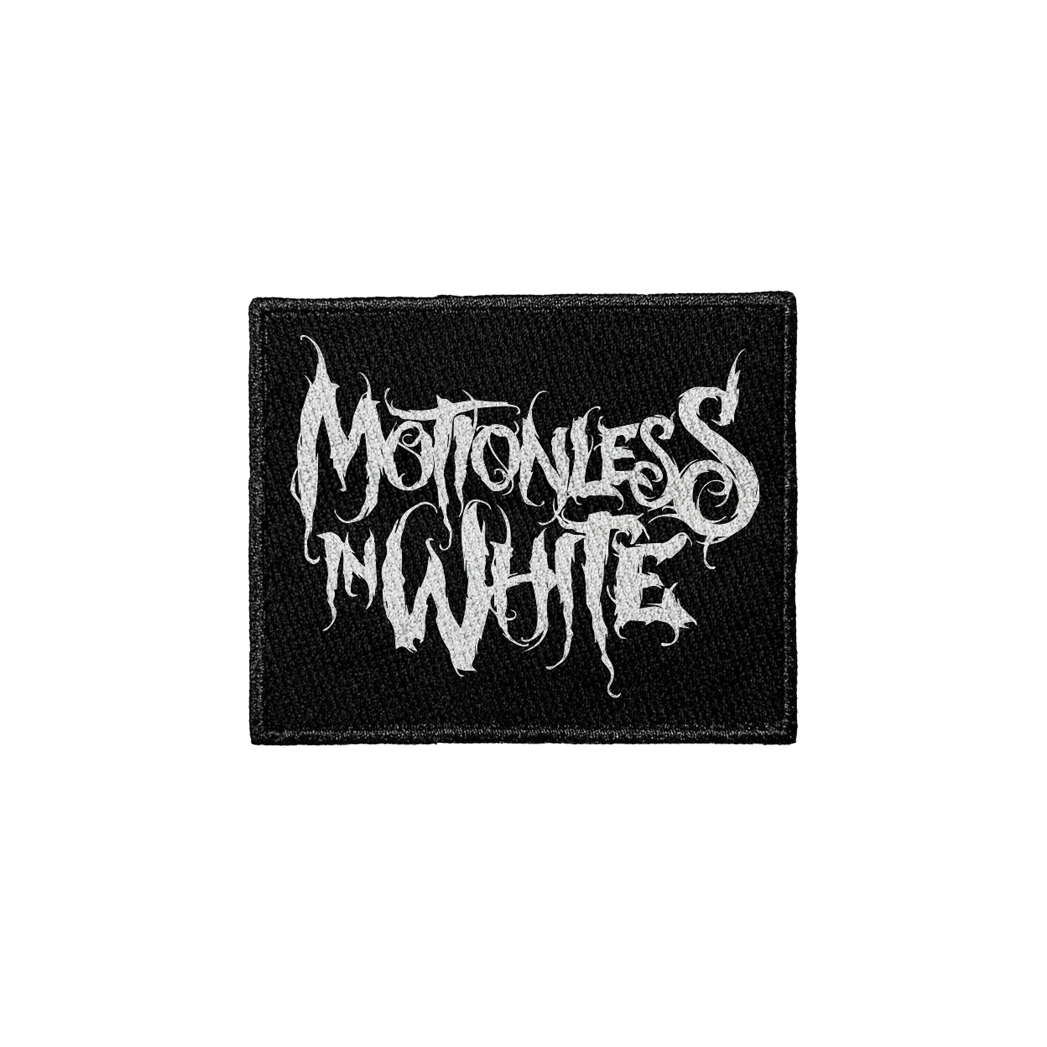 Motionless In White - Motionless Logo Square Woven Patch