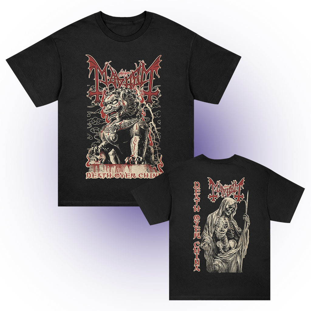 Mayhem - Death Over China T-Shirt (Black)