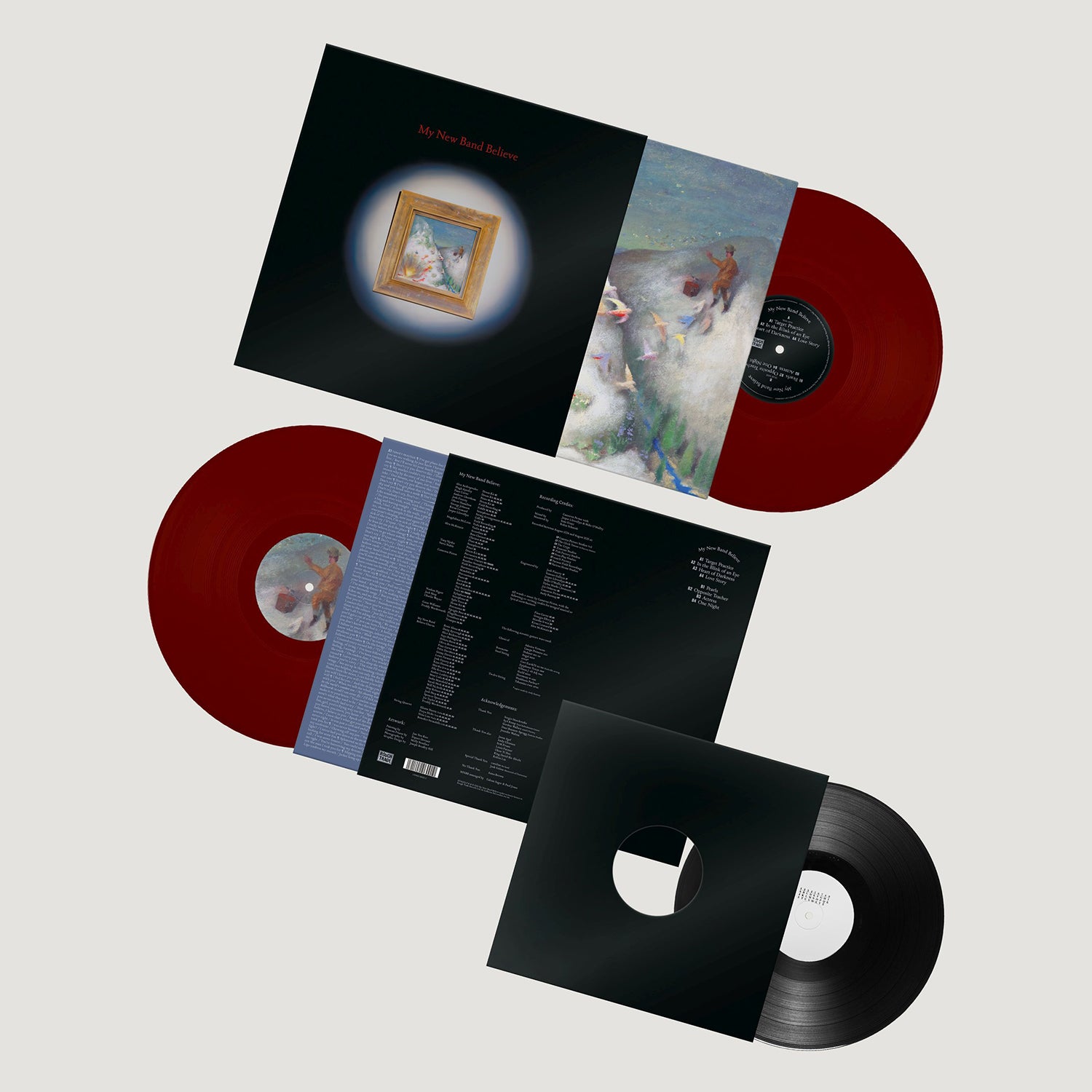 My New Band Believe - My New Band Believe LP (Oxblood Vinyl) + Bonus 10" Vinyl