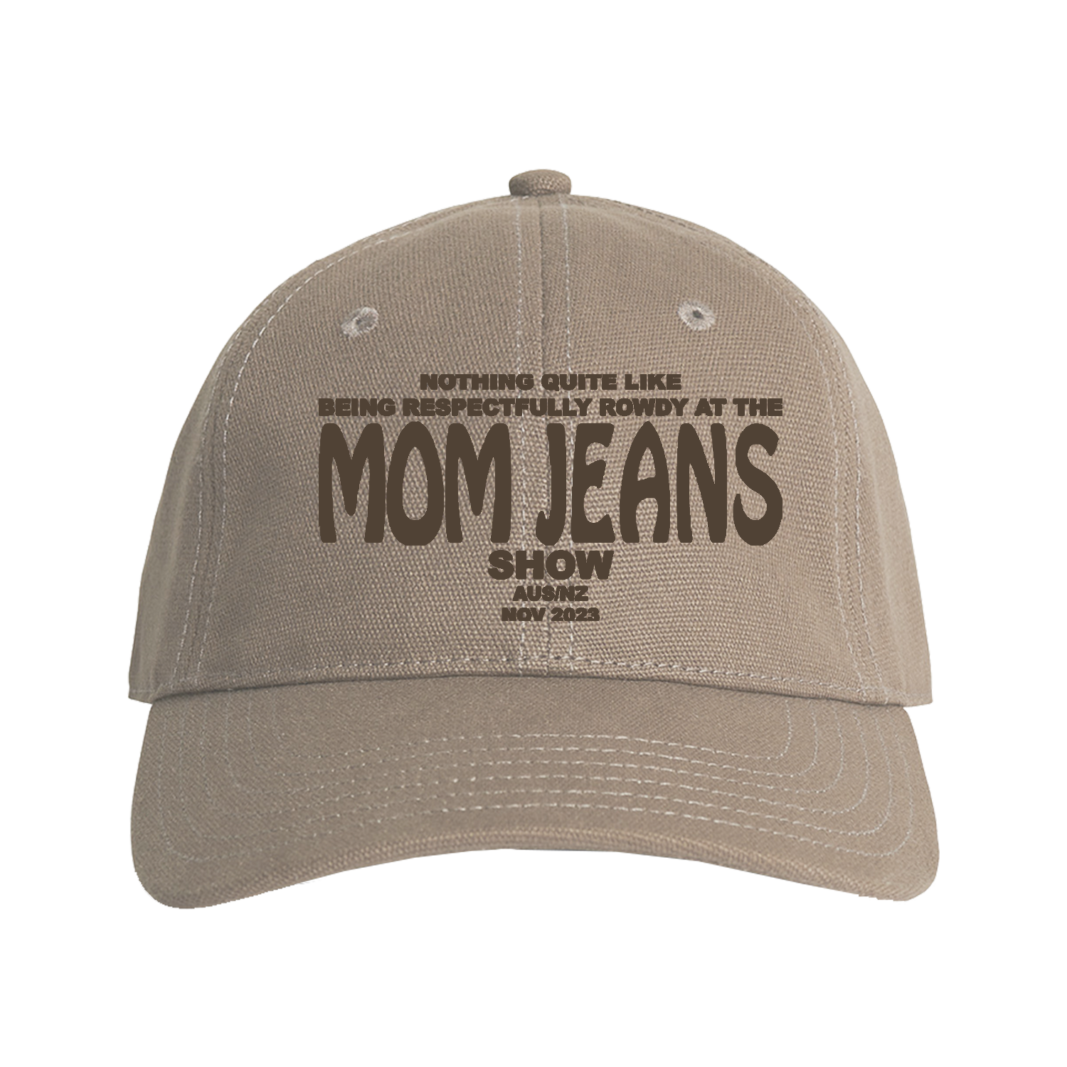 Mom Jeans - Respectfully Cap (Mushroom)