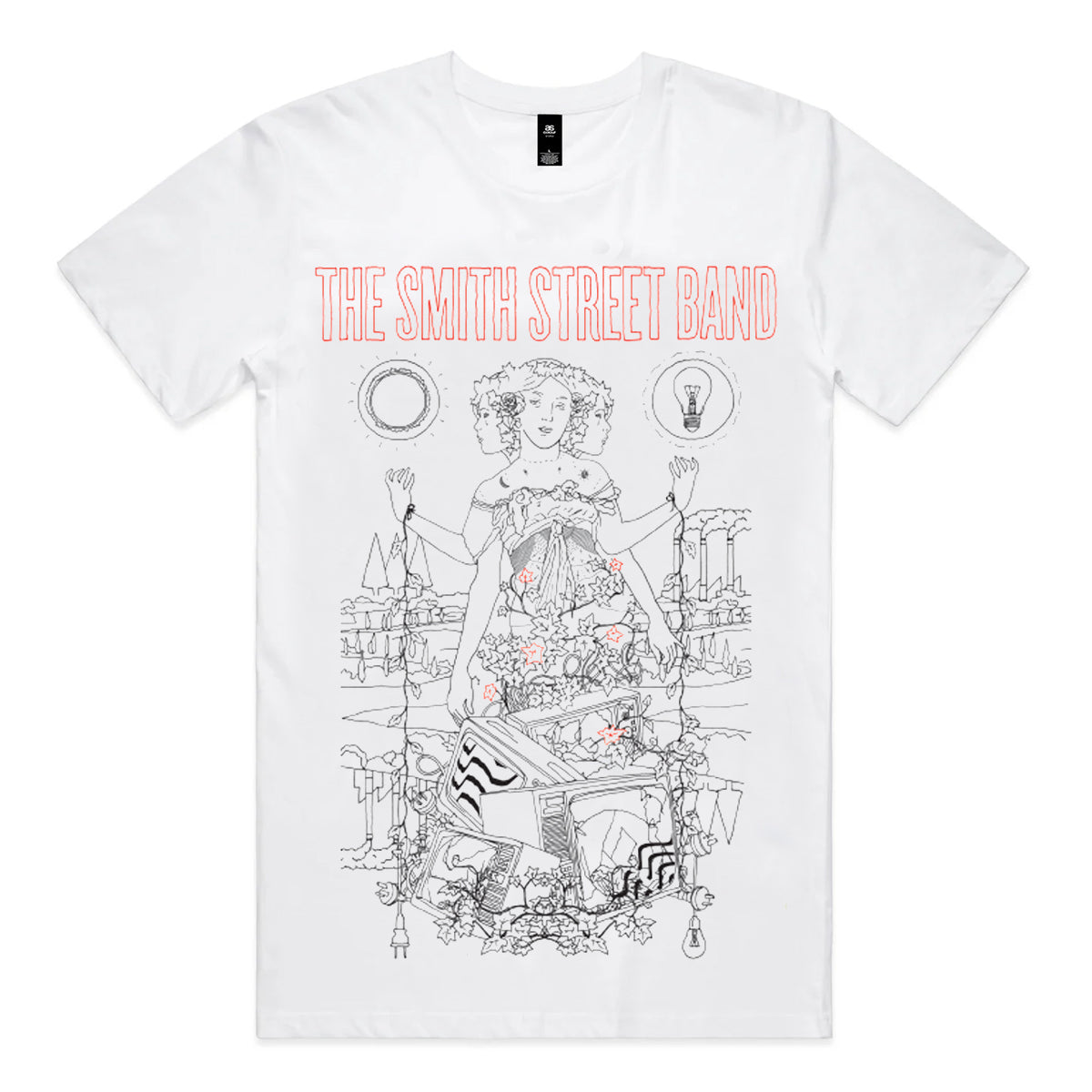 The Smith Street Band - Mother Nature T-Shirt (White)