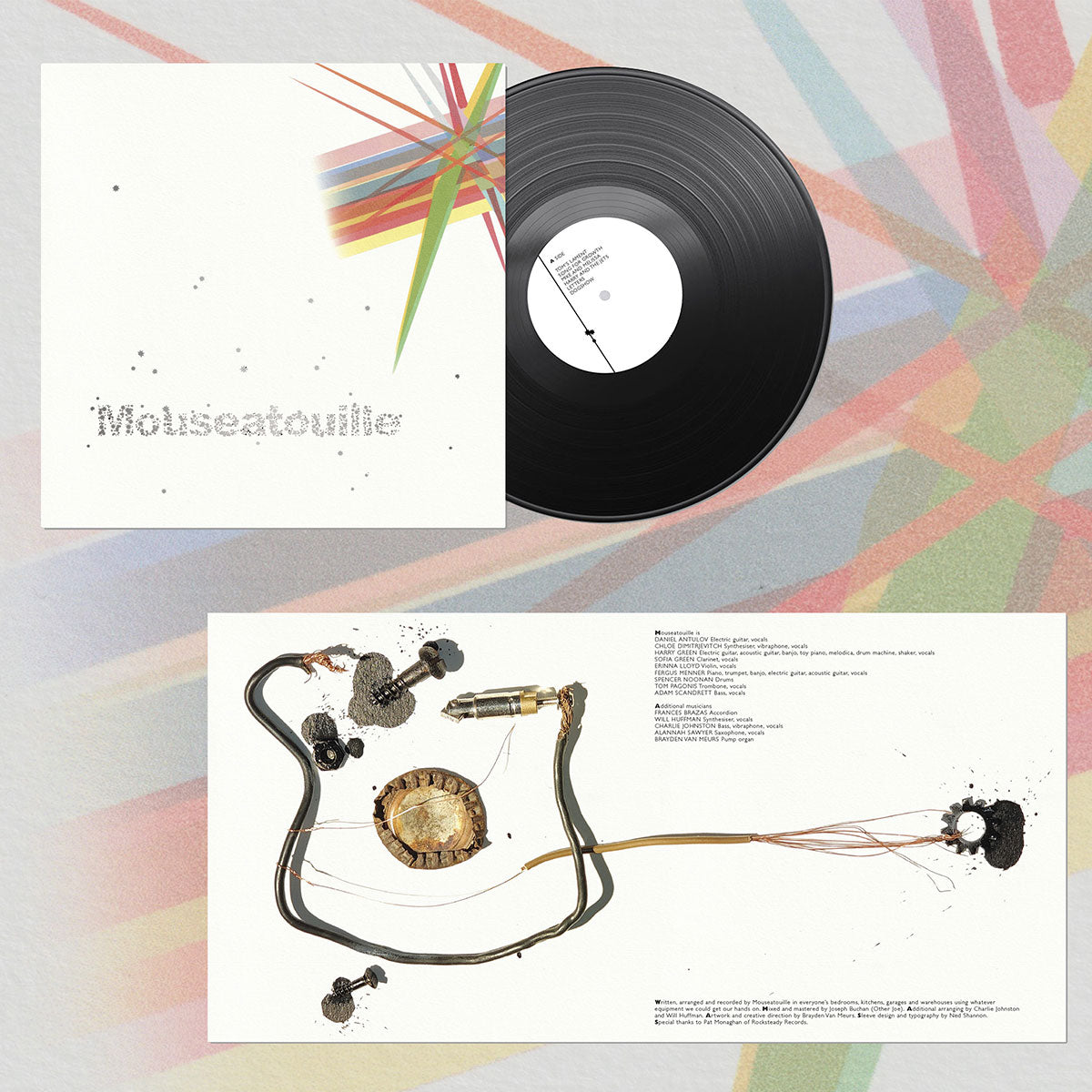 Mouseatouille - DJ Set – Silver Stars Repress LP (Black Vinyl)