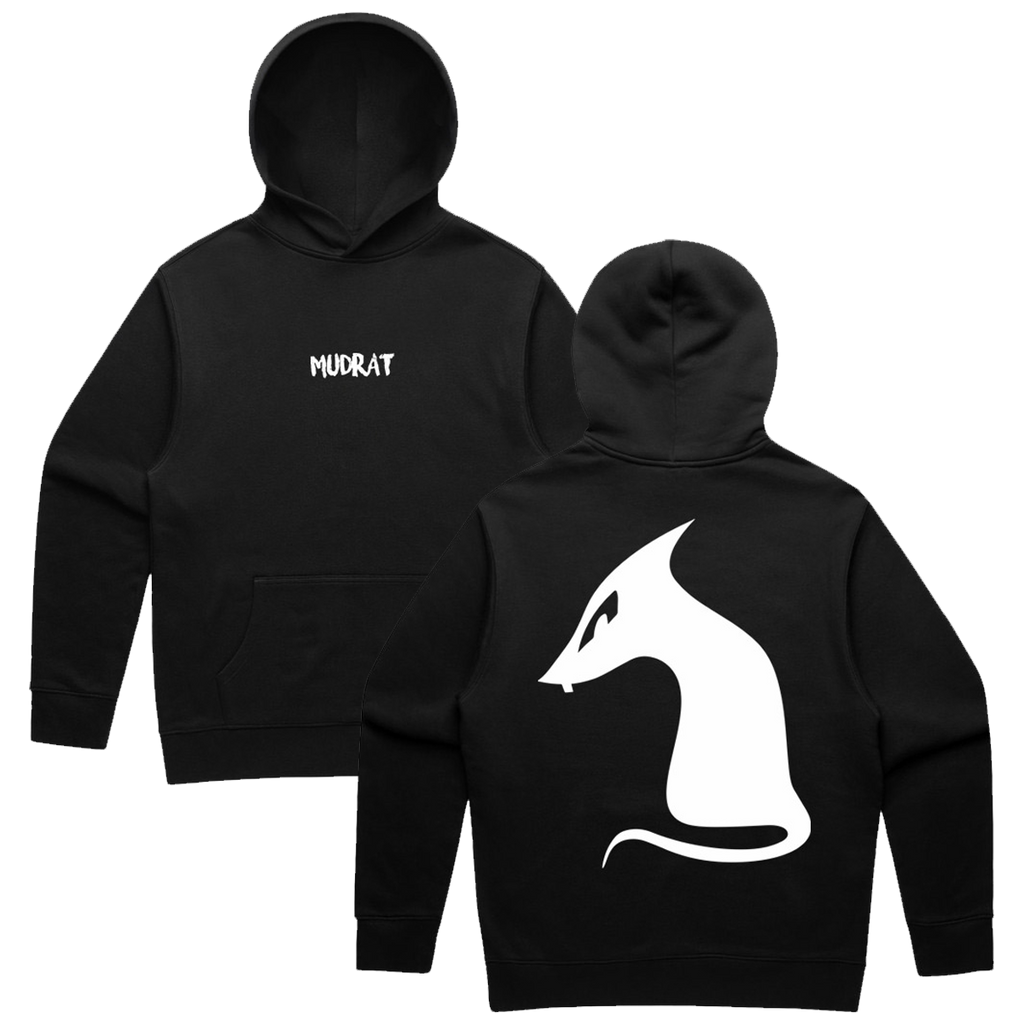 MUDRAT - Rat Logo Hoodie (Black)