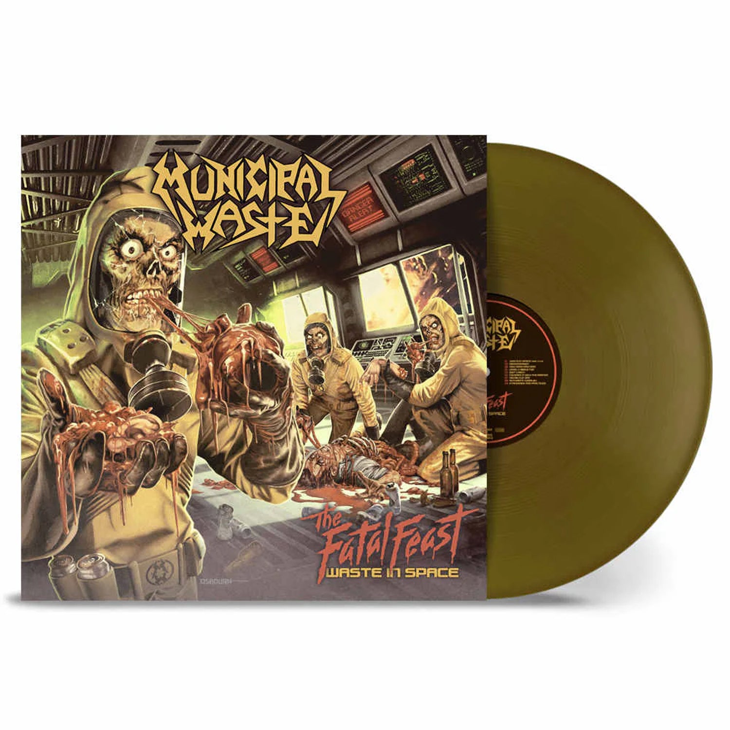 Municipal Waste - The Fatal Feast LP (Solid Gold Vinyl)