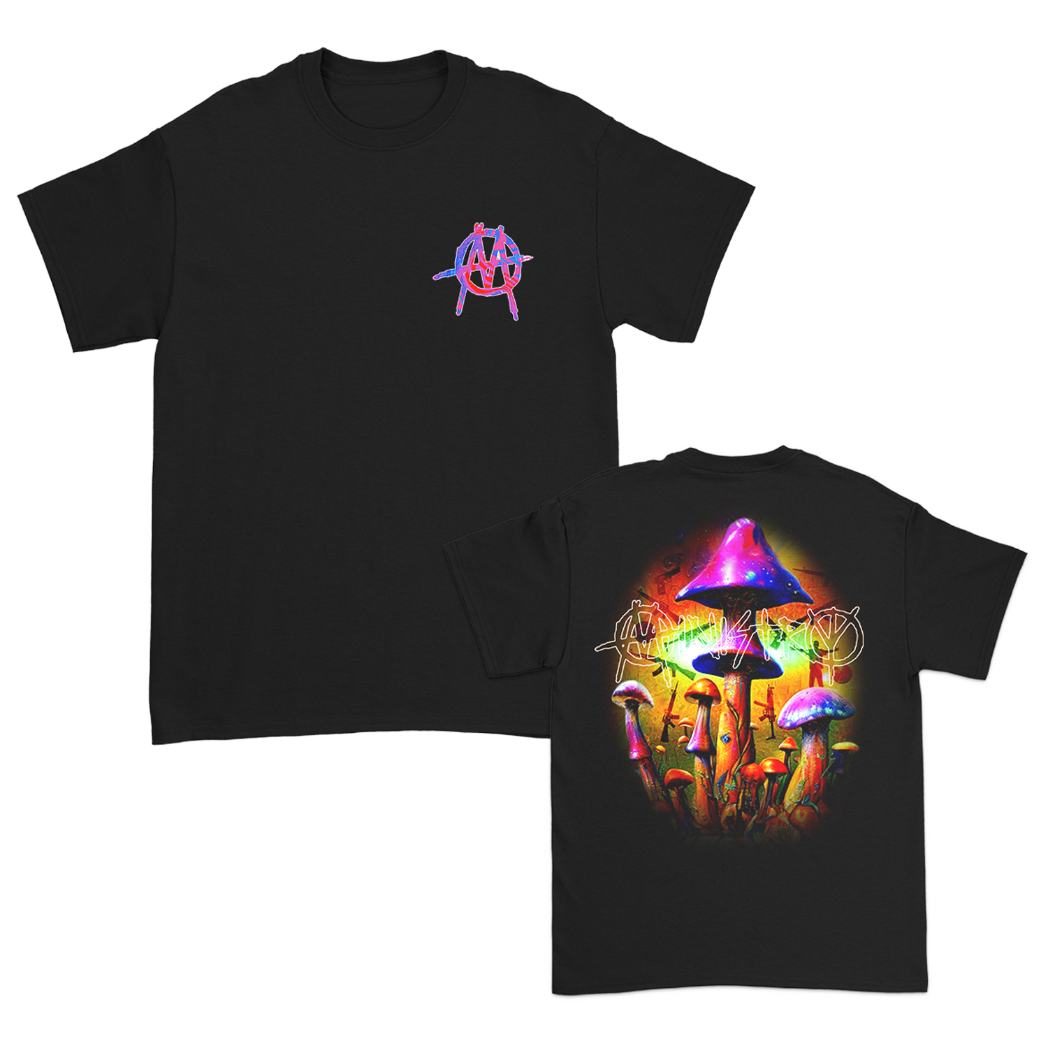 Ministry - HOPIUM Mushroom T-Shirt (Black)