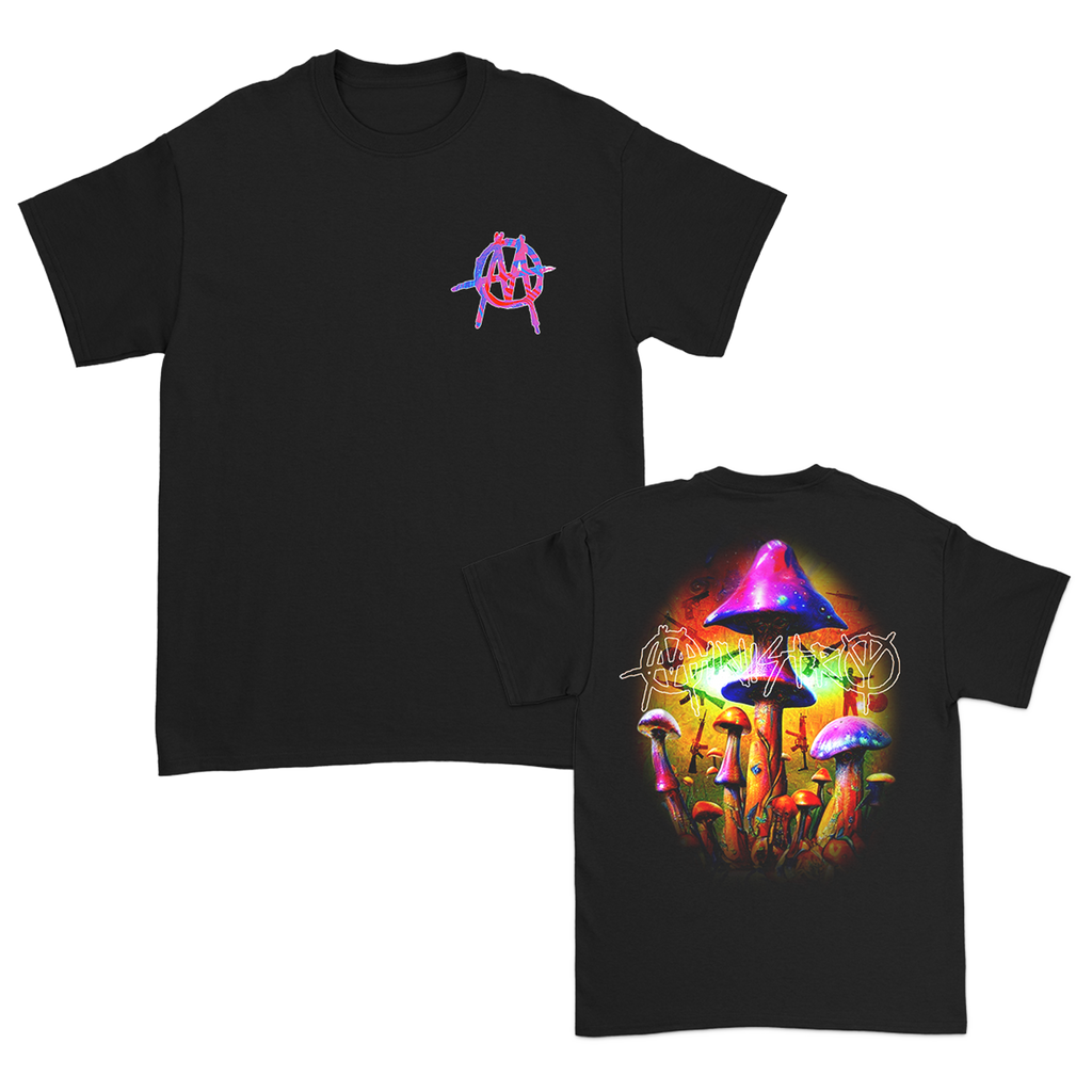 Ministry - HOPIUM Mushroom T-Shirt (Black)