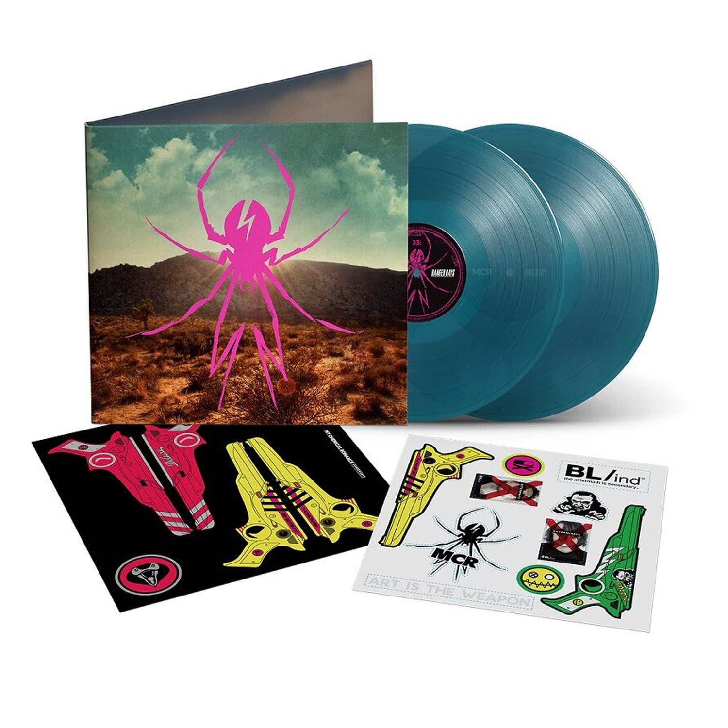 My Chemical Romance - Danger Days: The True Lives of the Fabulous Killjoys Deluxe Edition 2LP (Indie Exclusive Sea Glass Vinyl)