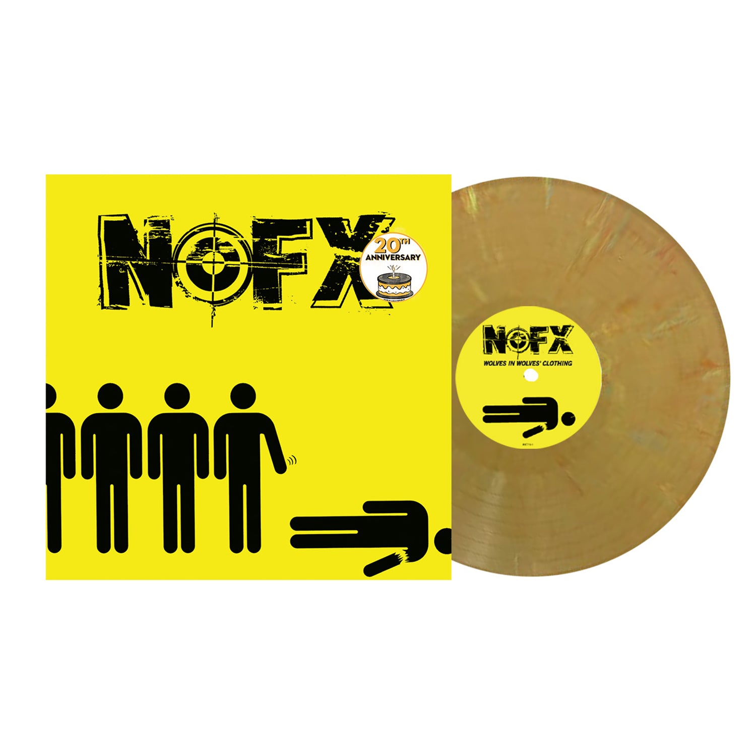 NOFX - Wolves in Wolves' Clothing (20th Anniversary) LP (Eco Citrus Vinyl)