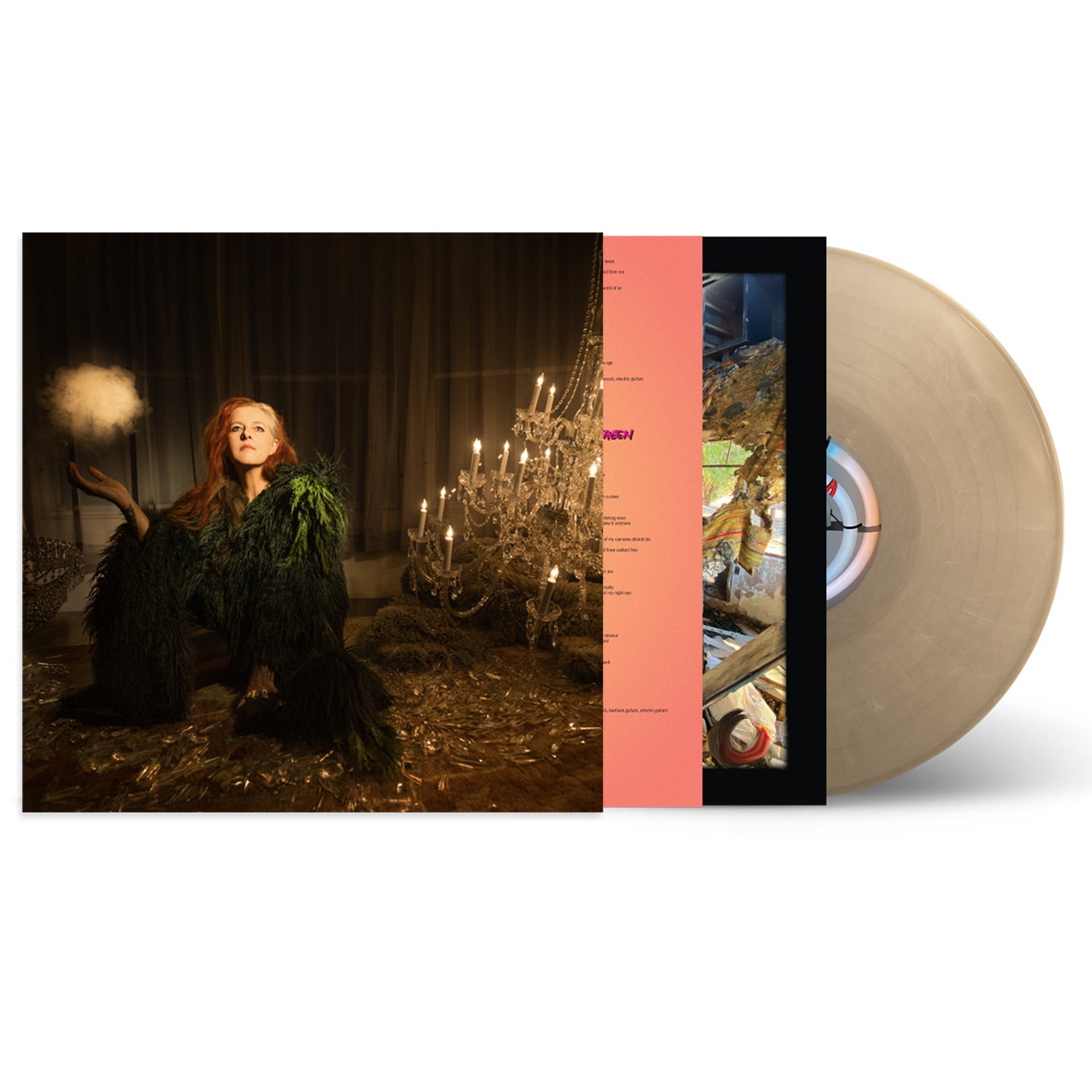 Neko Case - Neon Grey Midnight Green LP (Clear Frosted Vinyl) - Indie Store Exclusive