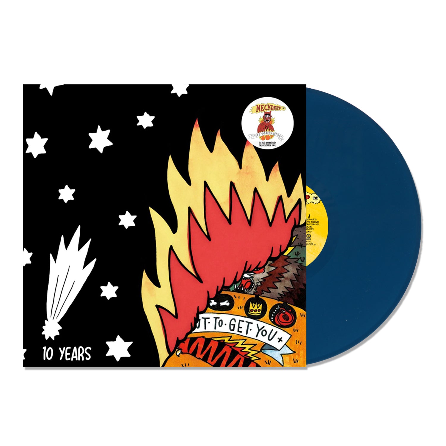 Neck Deep - Life's Not Out To Get You (10 Yr Anniversary Edition) LP (Blue Vinyl)