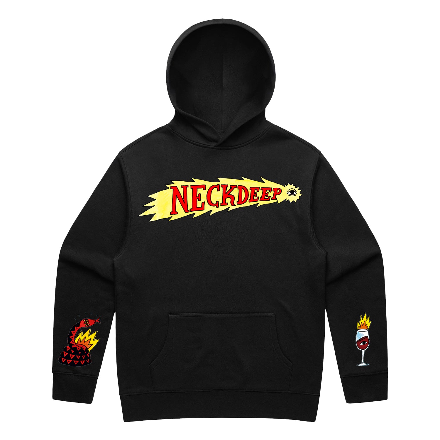 Neck Deep - Shooting Eye V2 Hoodie (Black)