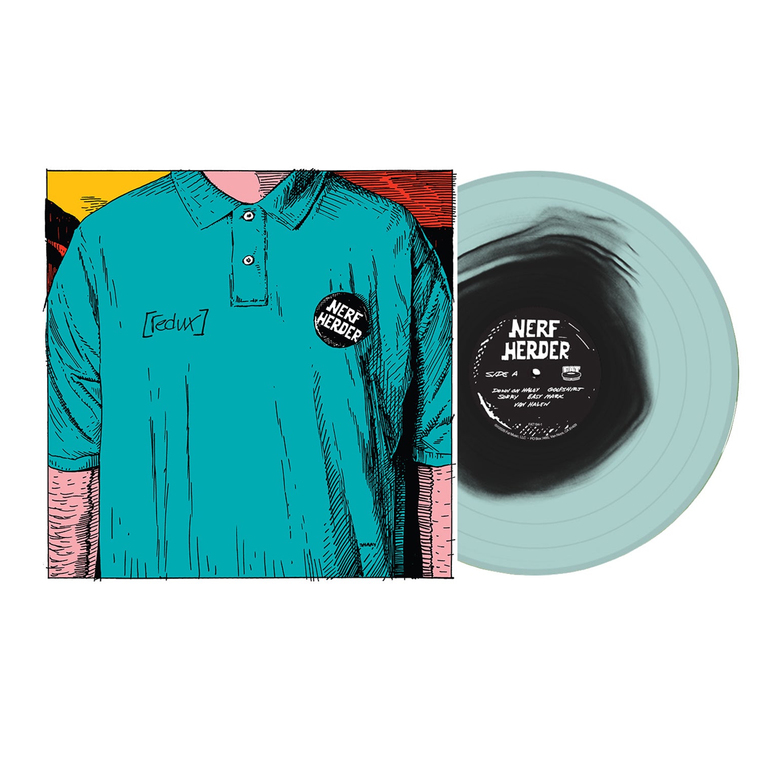 Nerf Herder - Nerf Herder [redux] 30th Anniversaey LP (Black inside Ice Blue Vinyl)