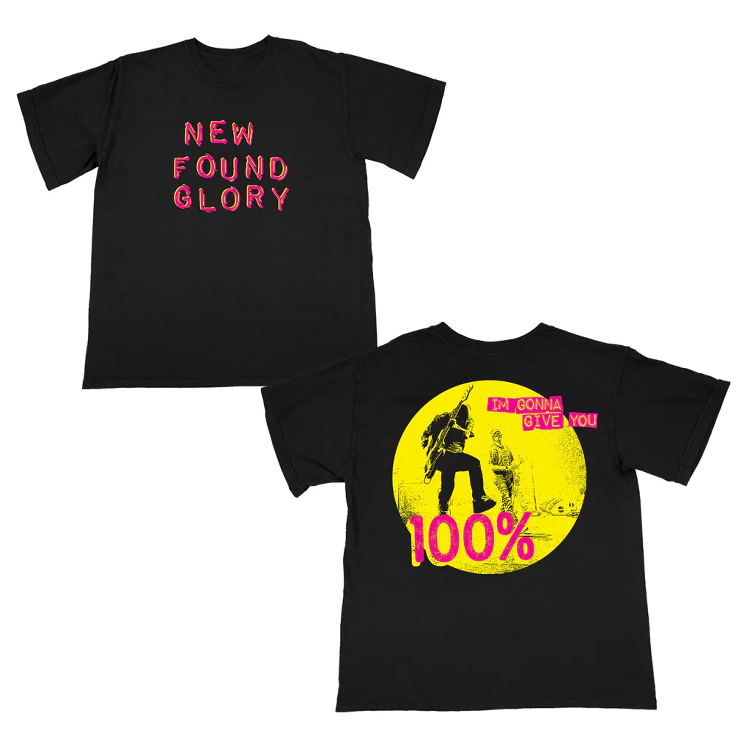 New Found Glory - 100% T-Shirt (Black)