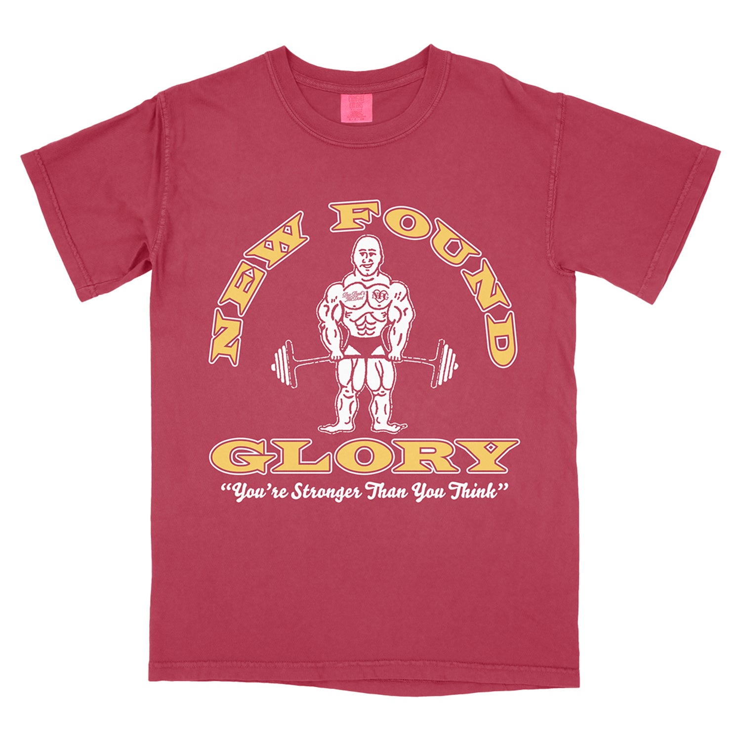 New Found Glory - Gym T-Shirt (Chilli)