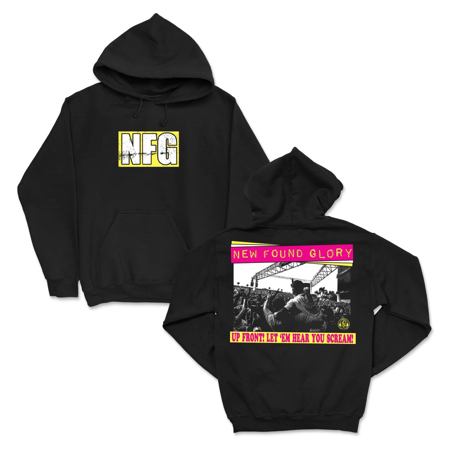 Up Front Hoodie (Black) – Artist First