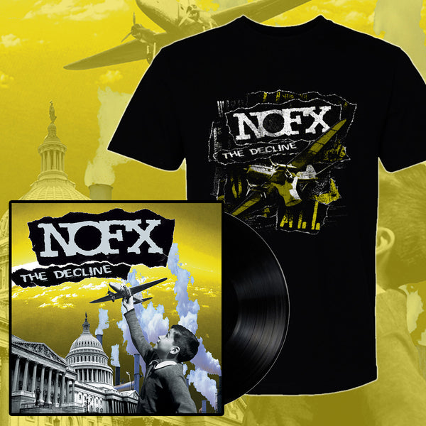 NOFX - The Decline 25th Anniv. LP (Colour Vinyl) + T-Shirt