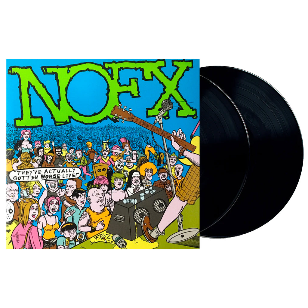 NOFX - They've Actually Gotten Worse Live 2LP (Black Vinyl)