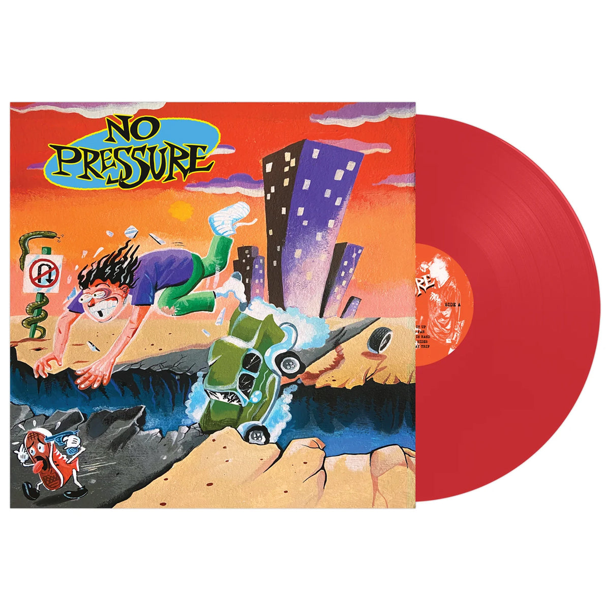 No Pressure - No Pressure LP (Red Vinyl)