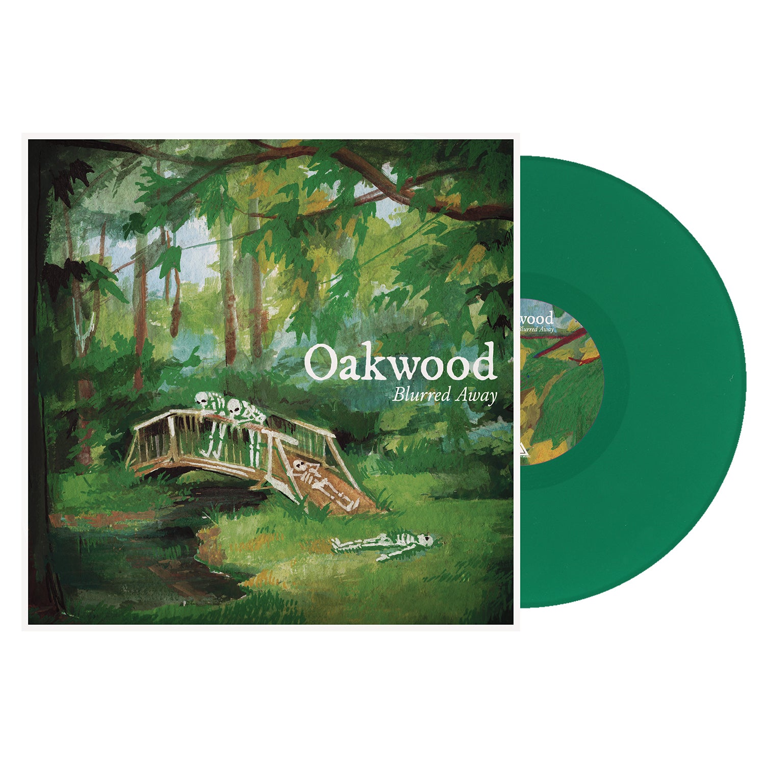 Oakwood - Blurred Away LP (Evergreen Opaque Vinyl)