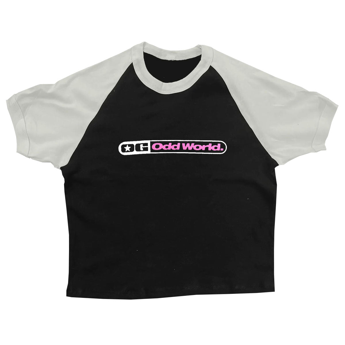 Ocean Grove - OG Oddworld Baby Tee (Black/White)