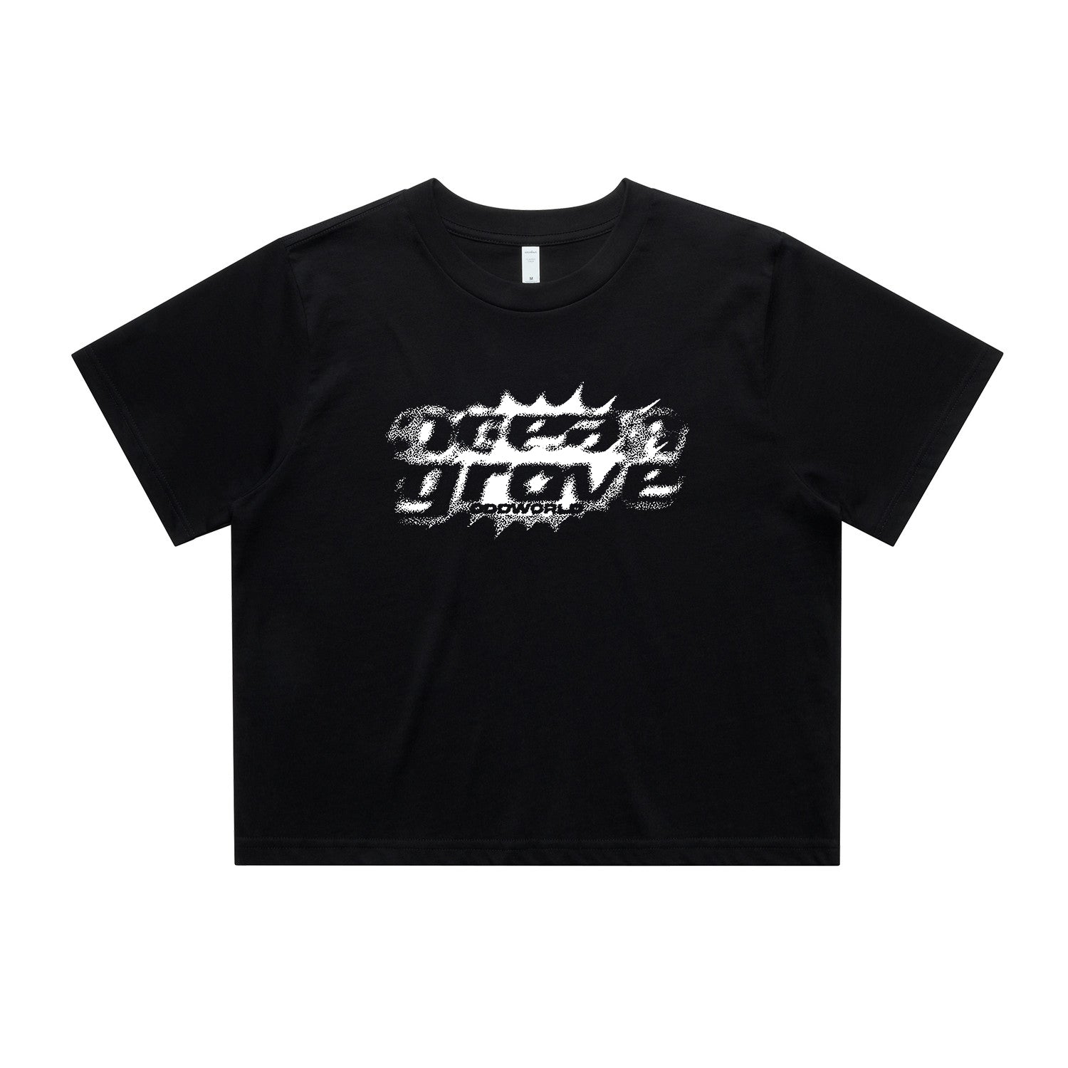 Ocean Grove - Oddworld Blur Crop Tee (Black)