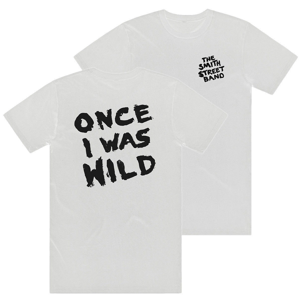 The Smith Street Band - Once I Was Wild T-Shirt (White)