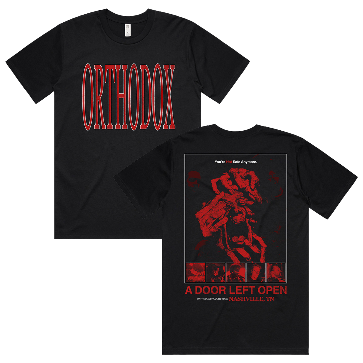 Orthodox - Poster T-Shirt (Black)