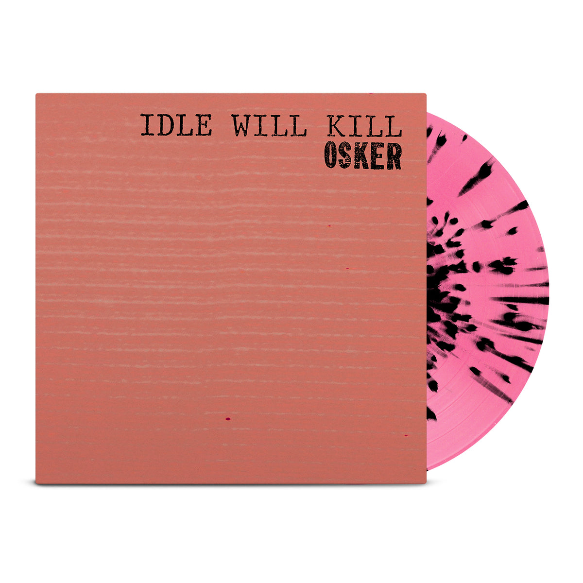 idle-will-kill-lp-hot-pink-black-splatter-vinyl-artist-first