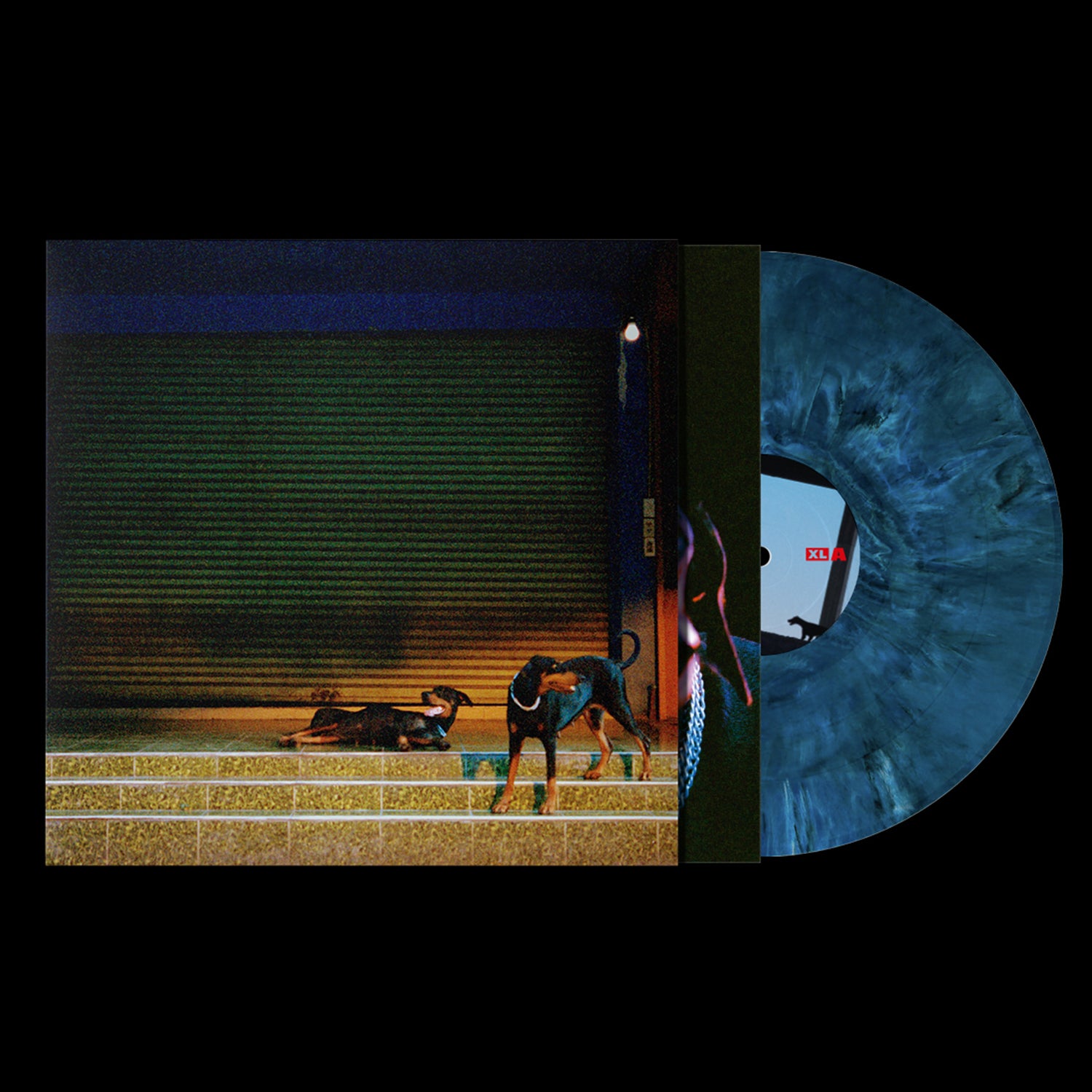 Overmono - Pure Devotion LP (Blue Marble Vinyl) - Indie Store Exclusive