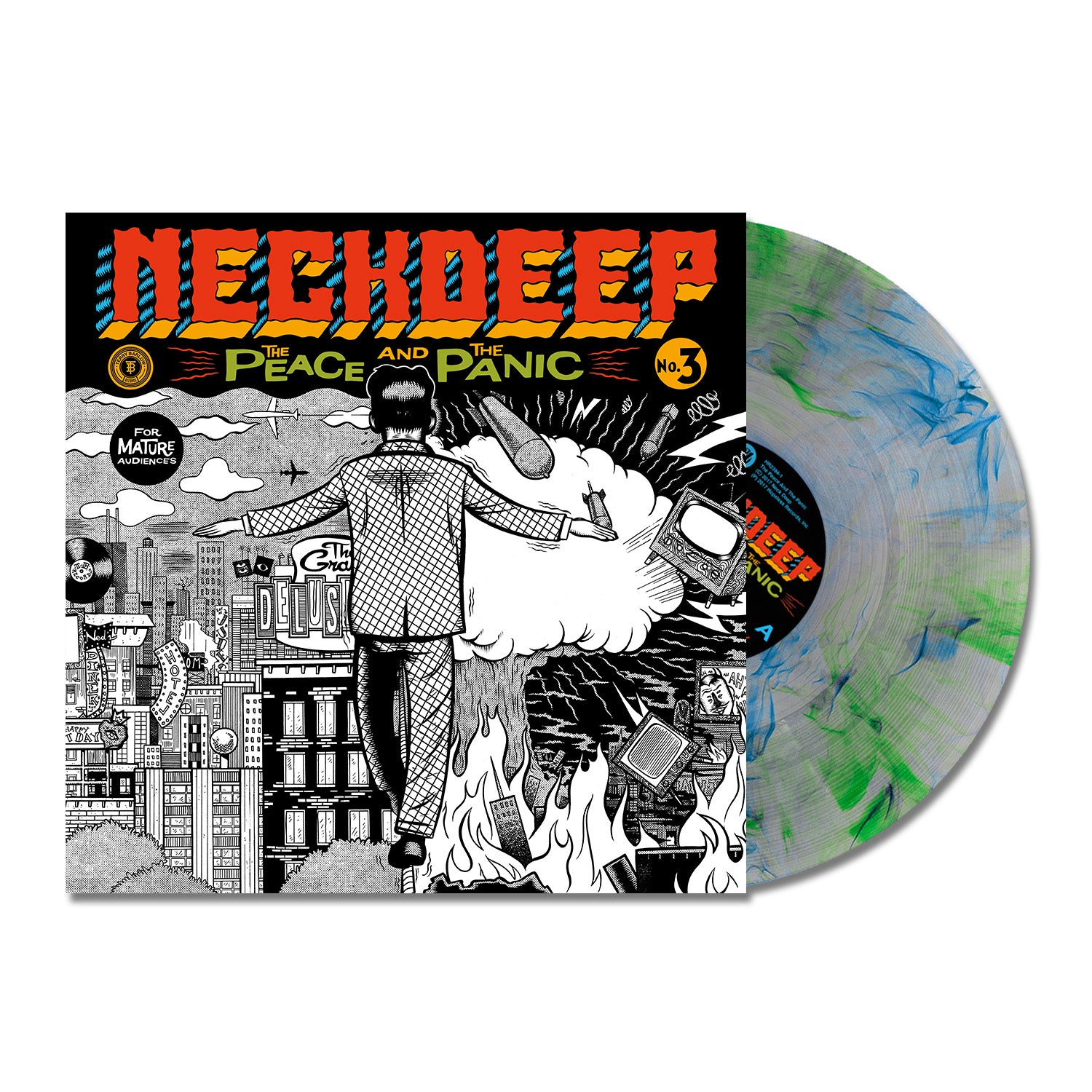 Neck Deep - The Peace and the Panic LP (Bio Dome Vinyl)
