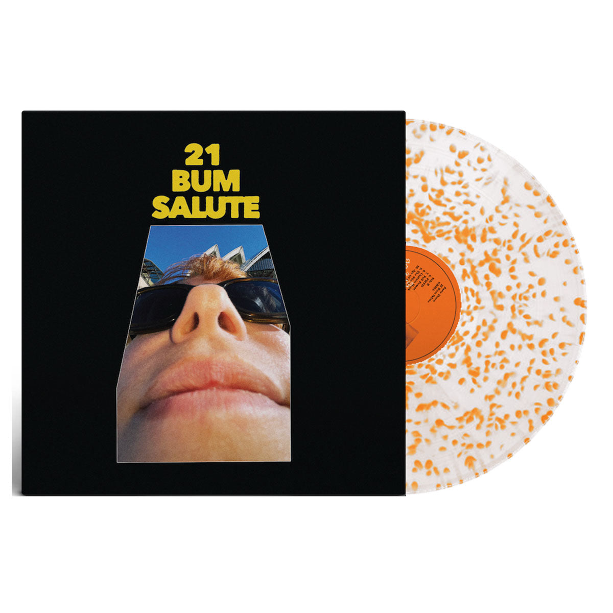 Party Dozen - 21 BUM SALUTE LP (White w/ Orange Splatter Vinyl)