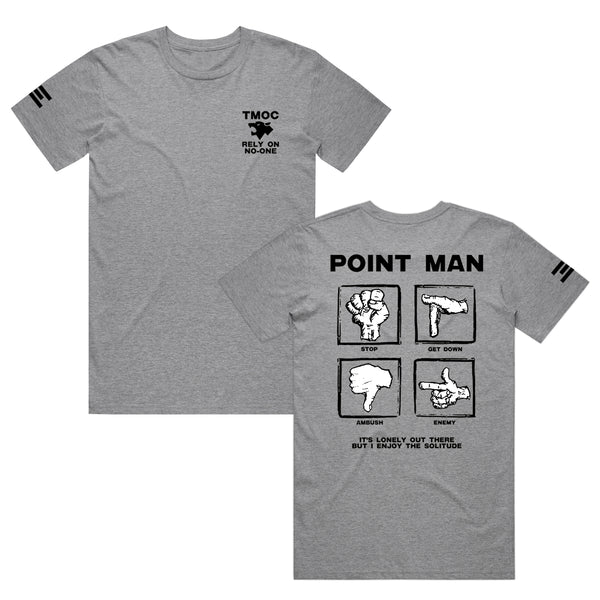 The Mark Of Cain - Point Man T-Shirt (Grey Marle)