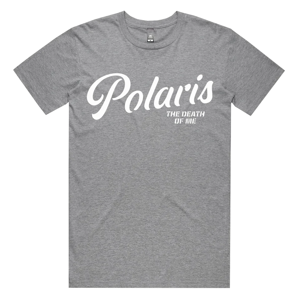 Polaris - Script Tee (Grey Marle)
