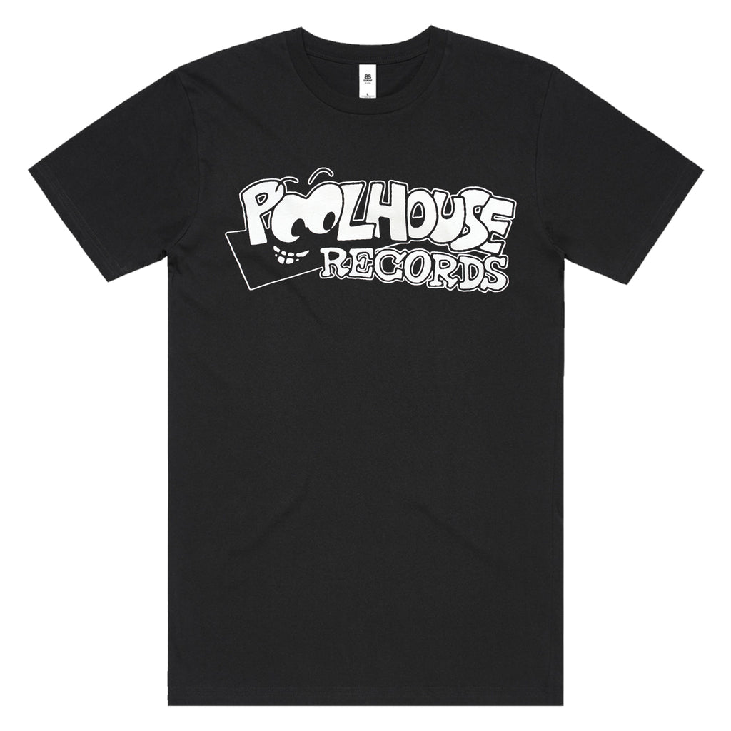 Pool House Records Face T-Shirt (Black)