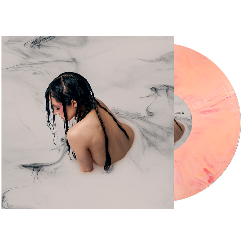 Poppy - Negative Spaces LP (White / Orange / Red Marble Blend Vinyl) + Signed Artwork