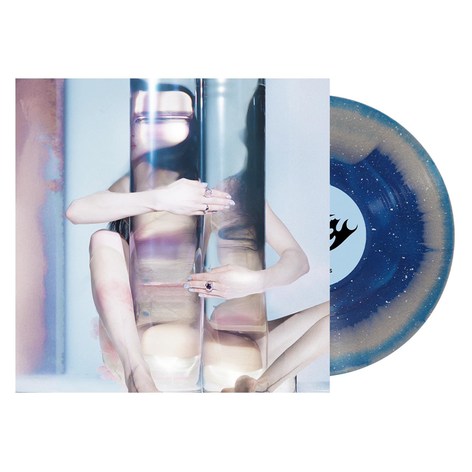Poppy - Empty Hands LP (Blue + Silver Side A/B w/ Glitter Vinyl)