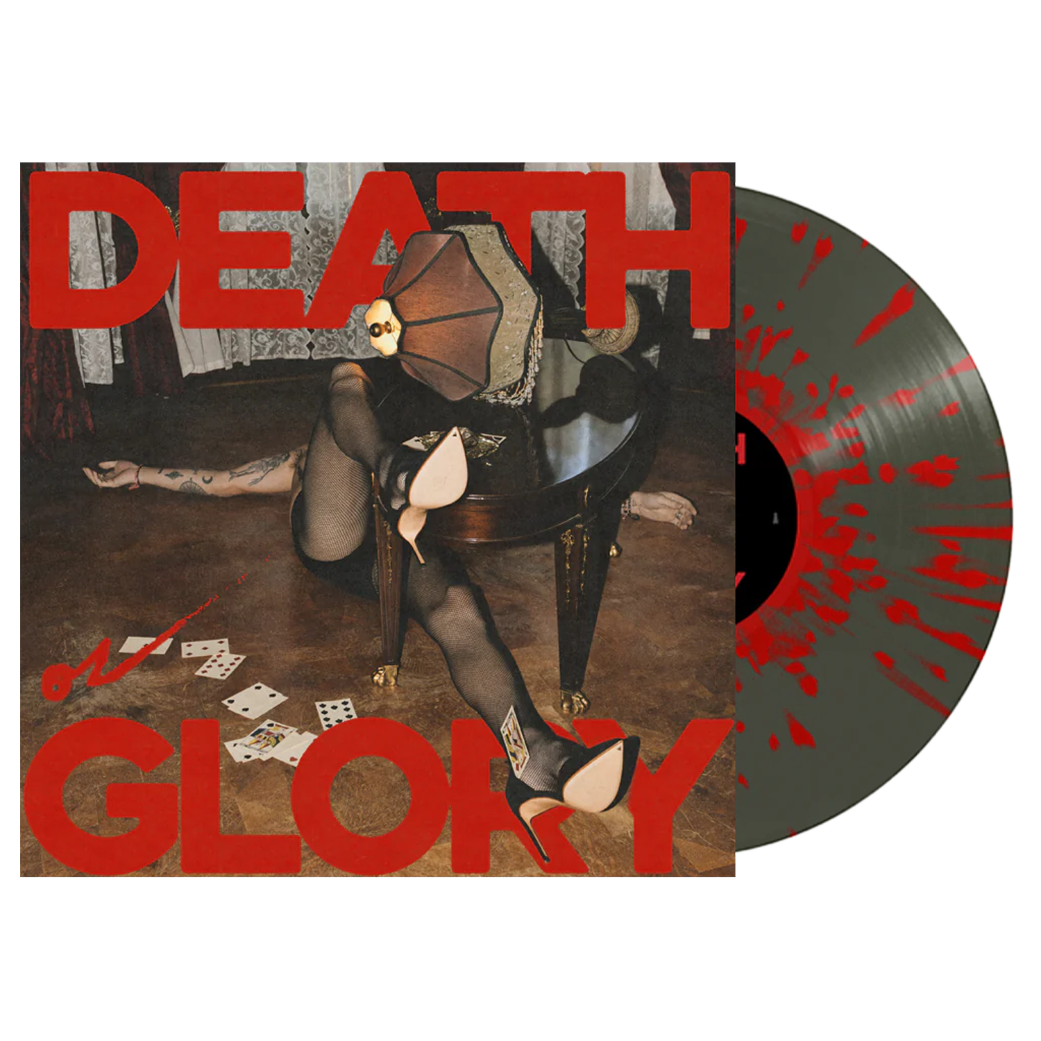 Palaye Royale - Death Or Glory LP (Black Ice w/ Red Splatter Vinyl)