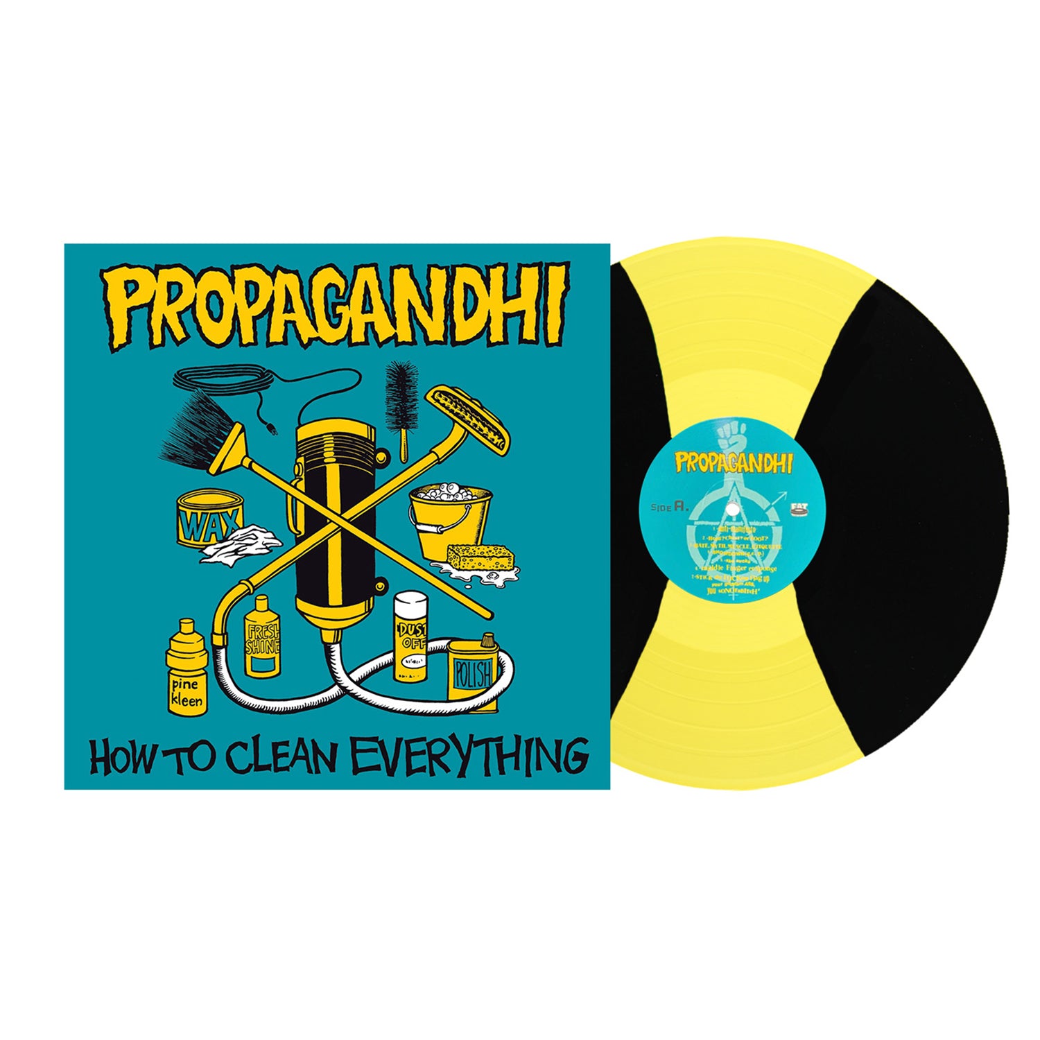 Propagandhi - How To Clean Everything LP (Black Stripes Vinyl)