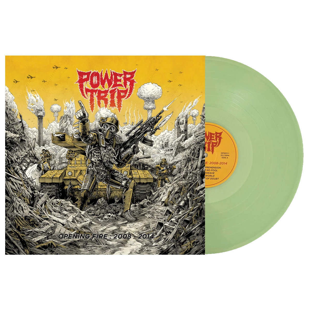 Power Trip - Opening Fire : 2008-2014 LP (Coke Bottle Clear)