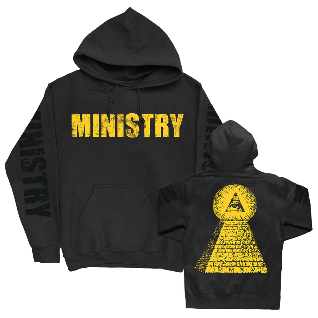 Ministry - Pyramid Pullover Hoodie (Black)