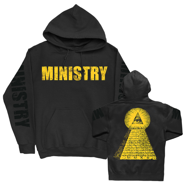 Ministry - Pyramid Pullover Hoodie (Black)