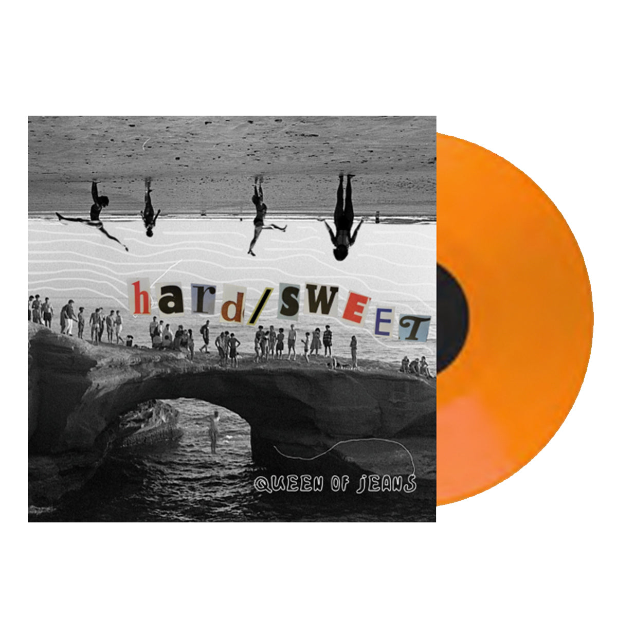 Queen of Jeans - hard/SWEET LP (Orange Crush Vinyl)