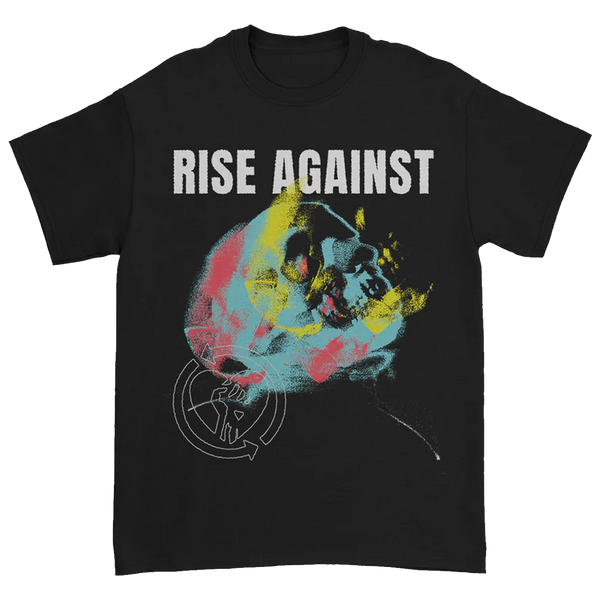 Rise Against - Projecting Skull T-Shirt (Black)