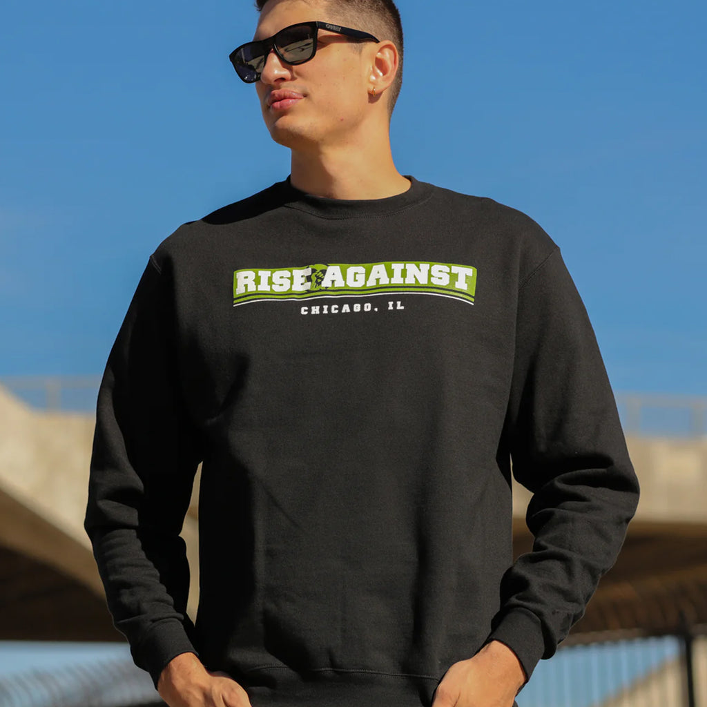 Rise Against - Stand In Line Crewneck (Black)